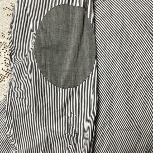 Men’s John varvatos Cotton Shirt w/ Elbow Patches size medium - Picture 2 of 6